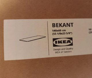 Escritorio Ajustable Bekant Ikea
