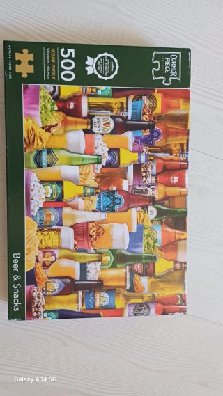Puzzle 500 Piezas Beer & Snacks