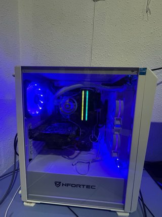 PC Gaming Blanco Nfortec