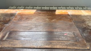 Mesa atril antigua de madera