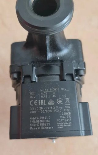 Bomba circuladora Grundfos ALPHA1 L Nueva