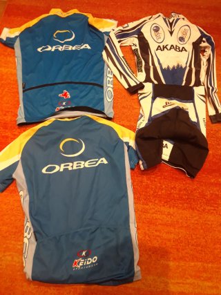 2 Maillots Ciclismo Orbea Talla M + Mono Regalo