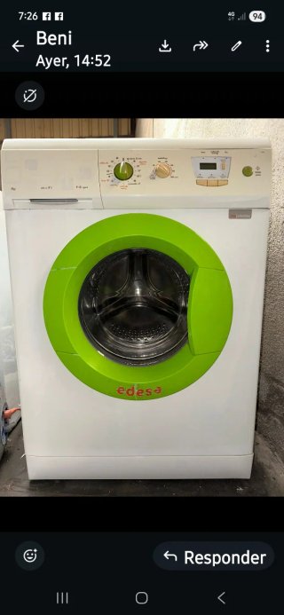 Lavadora Edesa 7kg