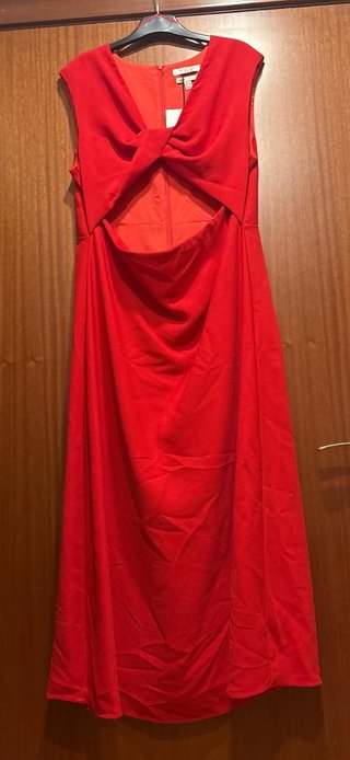 Vestido Pedro del Hierro Tamara Falcó Rojo