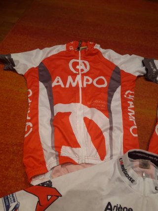 3 Maillots Ciclismo AMPO Inverse Talla M