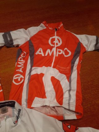 3 Maillots Ciclismo AMPO Inverse Talla M