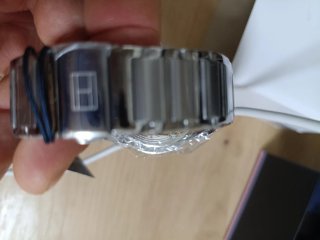 Reloj Tommy Hilfiger Azul y Plateado Nuevo