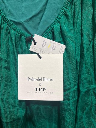 Vestido Pedro del Hierro Tamara Falcó verde