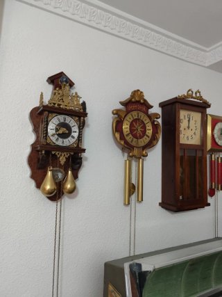 Relojes de Pared Antiguo con Péndulo