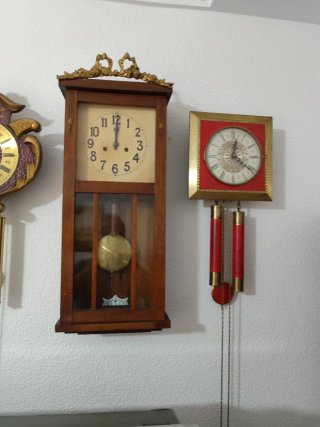 Relojes de Pared Antiguo con Péndulo