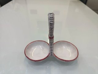 Set Oliera e Acetiera Ceramica Deruta