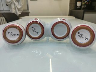 Set Oliera e Acetiera Ceramica Deruta