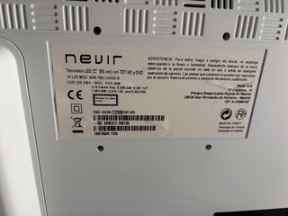 Televisor Nevir blanco 22 con DVD/TDT sintonizador