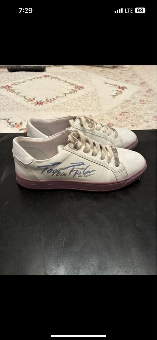 Zapatillas Blancas y Rosas Talla 38
