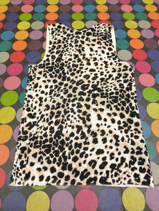 Camiseta Zara Animal Print Talla S