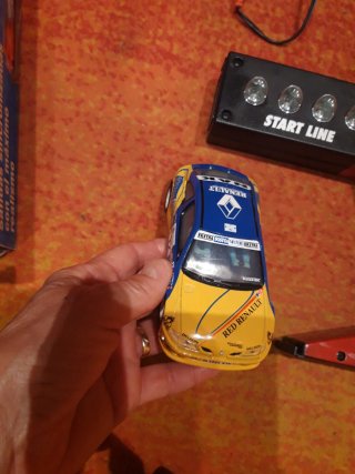 Scalextric Coche, Semaforo y Mandos EVO 1
