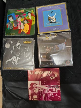 Lote 5 Vinilos Pop Rock Español