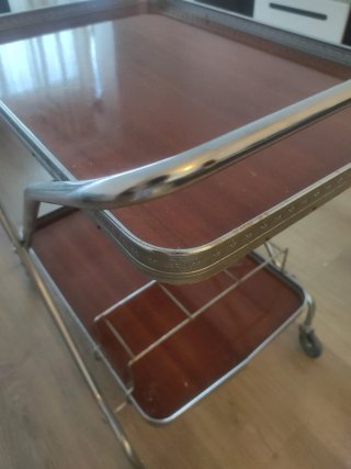 Camarera Vintage Madera y Metal