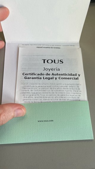 Pendientes TOUS Oso Azul y Plata