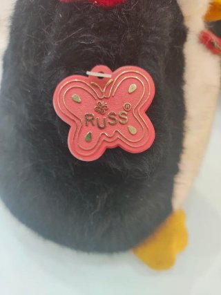 Peluche Pinguino Vintage Fairbanks Russ Berrie