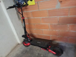 Patín Eléctrico Freeboy Off-Road Negro/Rojo