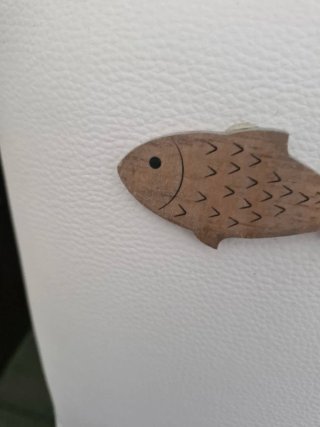 Cabecero polipiel blanco motivos marineros