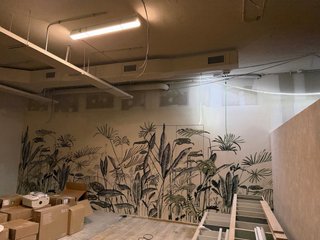 Papel pintado geométrico