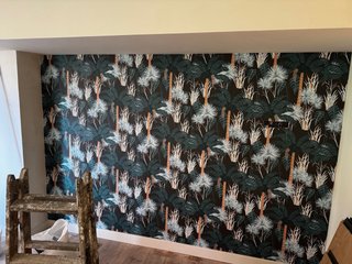 Papel pintado geométrico