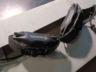 Cambio Pinzas Brembo de 607 por brembo de 406