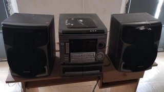 Minicadena Aiwa CD/Casset/Radio