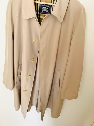 Gabardina Burberry Beige Clásica
