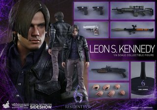 Figura hot toys  Leon S. Kennedy Resident Evil 6