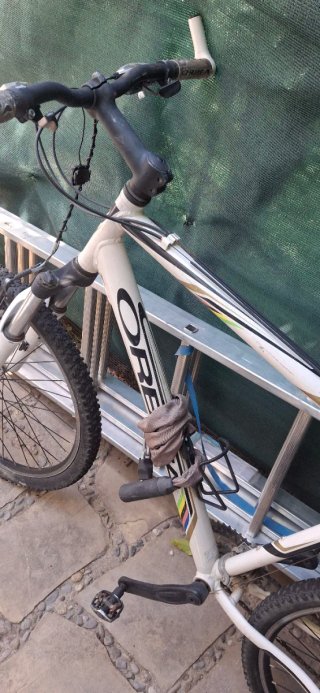Bicicleta Orbea Blanca