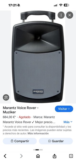 Altavoz Marantz Voice Rover