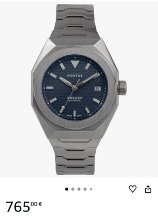 Reloj Nostas - Audace Swiss Automatic Nuevo Full
