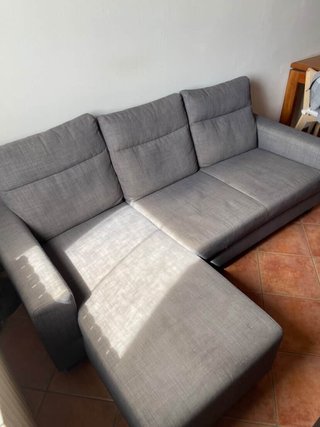 Divano angolare Ikea grigio