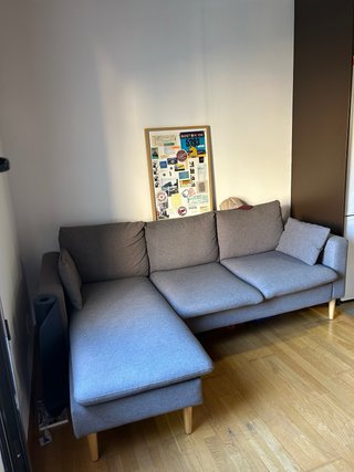 Sofá modular gris 3 plazas Maisons du Monde