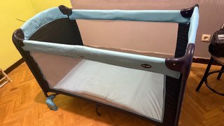 Cuna de viaje portátil para bebé + colchon