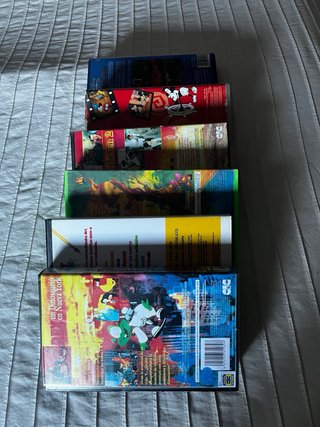 6 Cintas VHS Disney y Clásicos