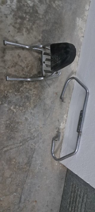 Respaldo Yamaha Vitado 250 Negro