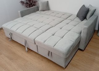 Sofá ·Cama ·Kris·, Terciopelo. Cómodo. ¡Oferta!