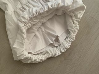 Vestido Zara blanco