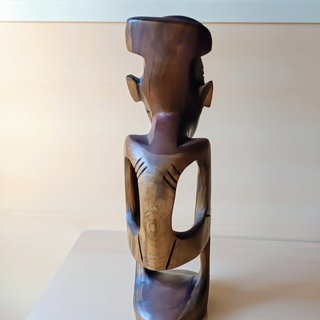Escultura Madera Arte Taíno