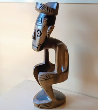 Escultura Madera Arte Taíno