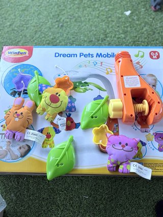 Móvil de cuna WinFun Dream Pets