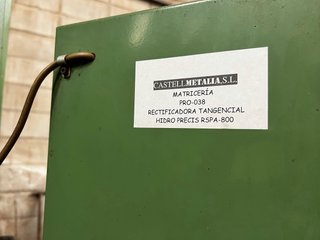 RECTIFICADORA TANGENCIAL HIDRO PRECIS 800