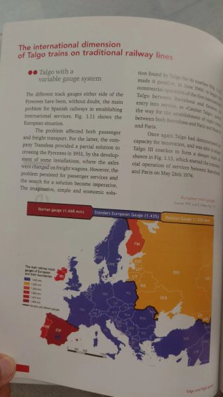 Libro trenes Talgo en ingles