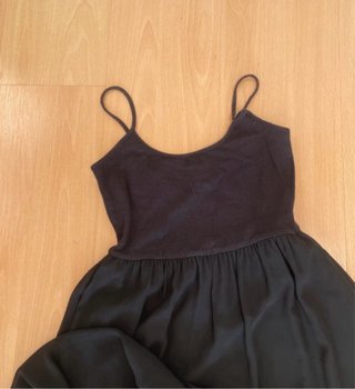Vestido largo gótico negro