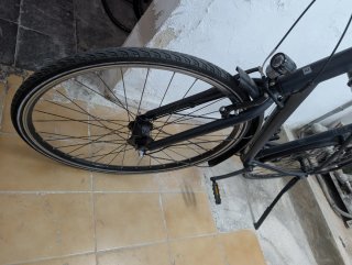 Bicicleta Urbana azul marino