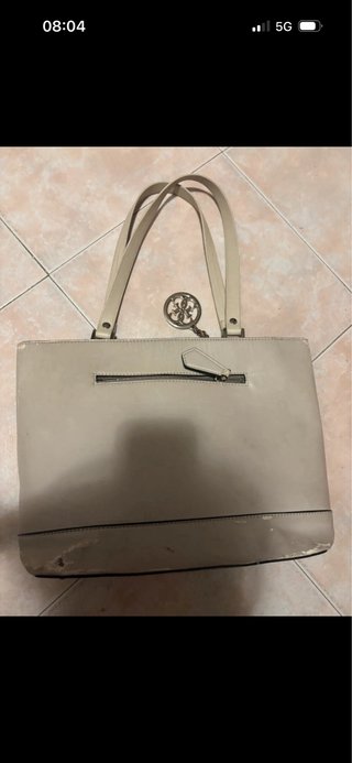 Borsa Guess Beige con Borchie